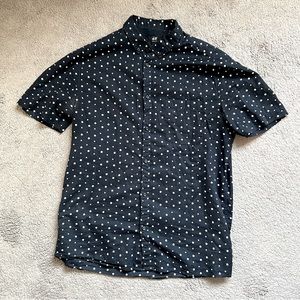 Polka-dot Button Down